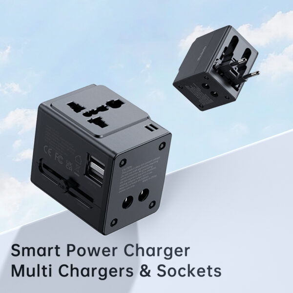 2.1A Universal Travel Adapter with Dual USB - Mcdodo CP-4120 – Bild 4