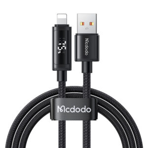USB-A-zu-Lightning 3A Kabel mit Dual-LED-Anzeige | Mcdodo CA-7970
