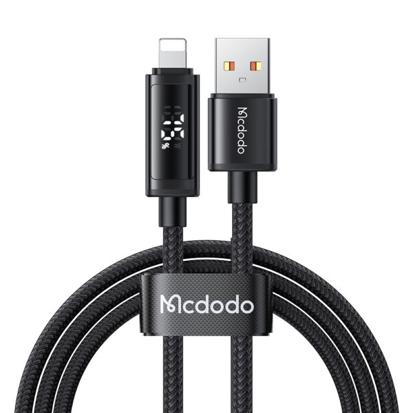 USB-A to Lightning 3A Cable with Dual LED Display – Mcdodo CA-797