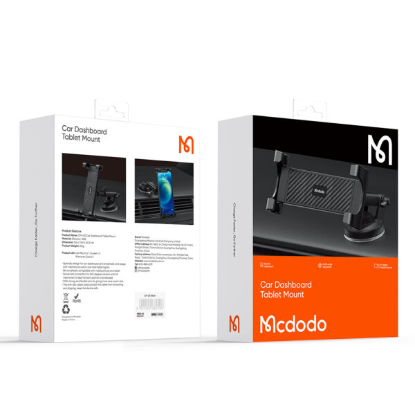 Car Dashboard & Windshield Tablet Holder – Mcdodo CM-4310 – Bild 17