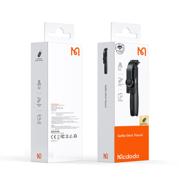 Bluetooth Selfie Stick Tripod – Mcdodo SS-7240 – Bild 15