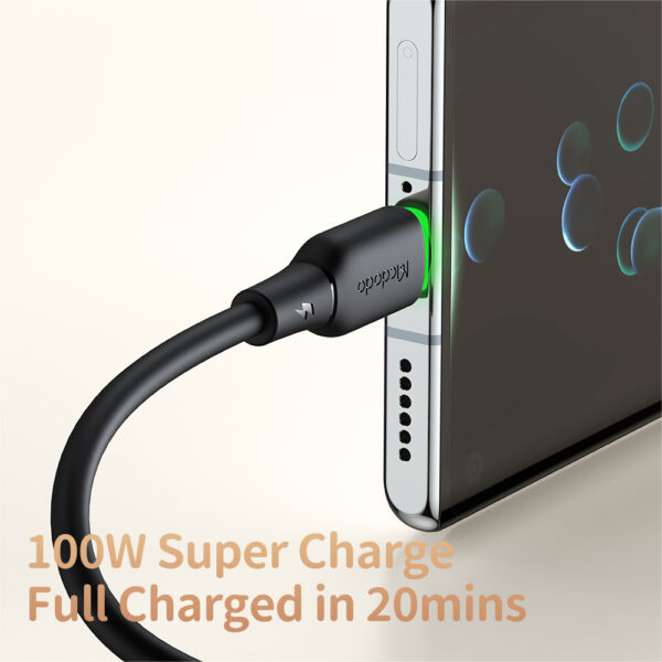 Mcdodo 6A Type-C USB-Datenkabel (1,2m / 4ft) – Bild 3