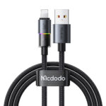 USB-A to Lightning RGB Cable with 7 Color Lights & 3A Fast Charging – Mcdodo CA-8170