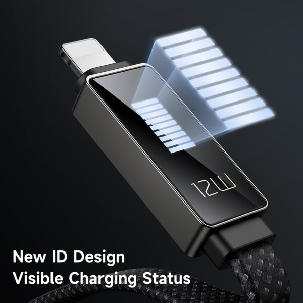 Lightning Charging Cable with Rhythm LED Indicator, 12W, 1.2m – Mcdodo CA-4970 – Bild 5