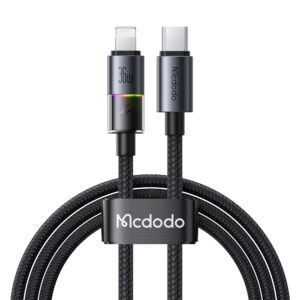 USB-C zu Lightning RGB Kabel mit 7 Farben & 36W Schnellladung – Modell CA-8190 von Mcdodo