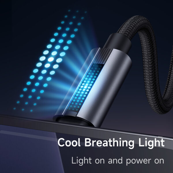 USB-A auf Lightning Ladekabel mit Atmungslicht – Mcdodo CA-5660 – Bild 4