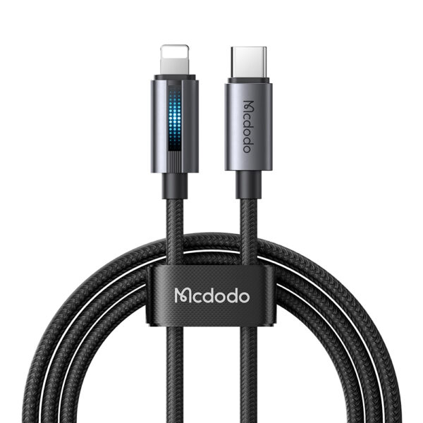 USB-C to Lightning Charging Cable with Breathing Light – Mcdodo CA-5710