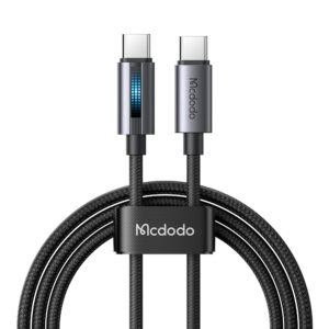 USB-C-zu-USB-C-Schnellladekabel 1.2m mit Atmungslicht, 100W, Mcdodo CA-5740