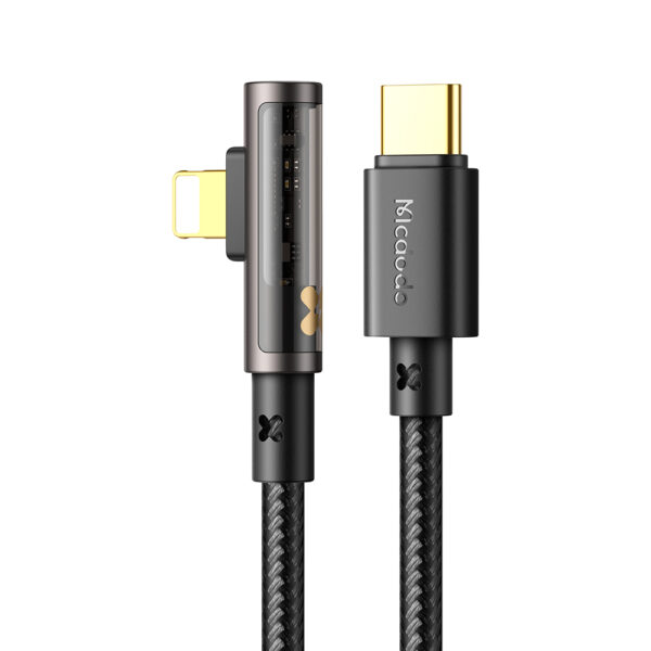 90° USB-C to Lightning Fast Charging Cable 1.2M – Mcdodo CA-3390 – Bild 2