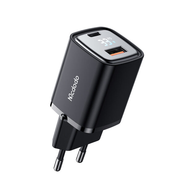 33W Digitales Schnellladegerät mit Dual-Port – Mcdodo CH-1701 (EU-Stecker)