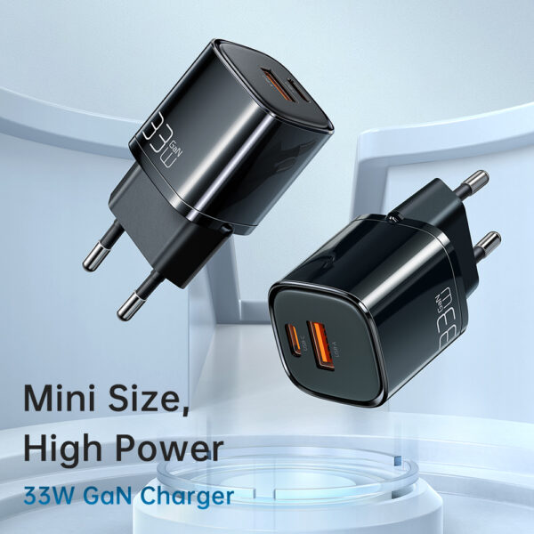 33W GaN Schnellladegerät mit Dual-Port – Mcdodo CH-0151 (EU-Stecker) – Bild 2