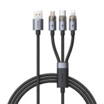 3-in-1 Transparentes Ladekabel mit Ladeanzeige – Modell CA-7150 – Mcdodo
