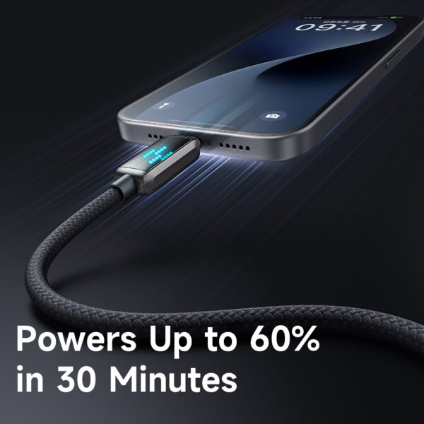 Transparent USB-C to USB-C Charging Cable 100W – Mcdodo CA-4250 – Bild 7
