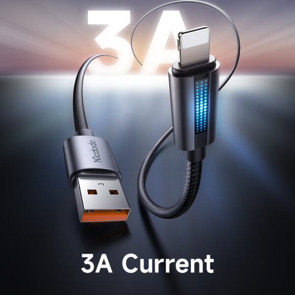 USB-A auf Lightning Ladekabel mit Atmungslicht – Mcdodo CA-5660 – Bild 3