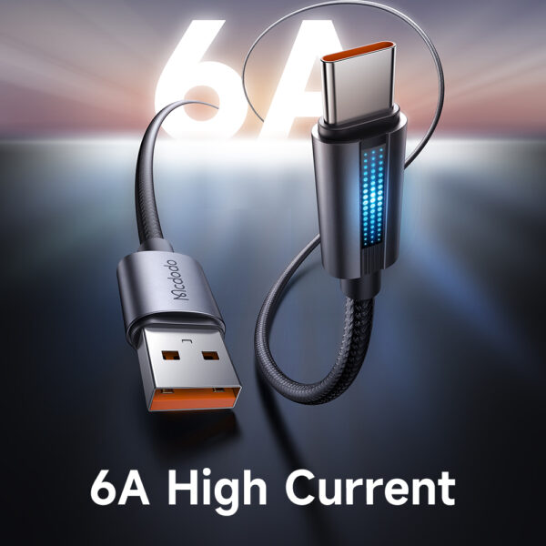 USB-A auf USB-C Ladekabel mit Atmungslicht – Mcdodo CA-5180 – Bild 3