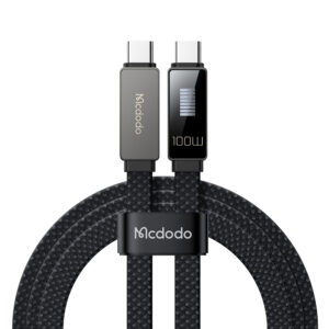 USB-C to USB-C Charging Cable with LED Display, 100W, 1.2m, 5A – Mcdodo CA-4470