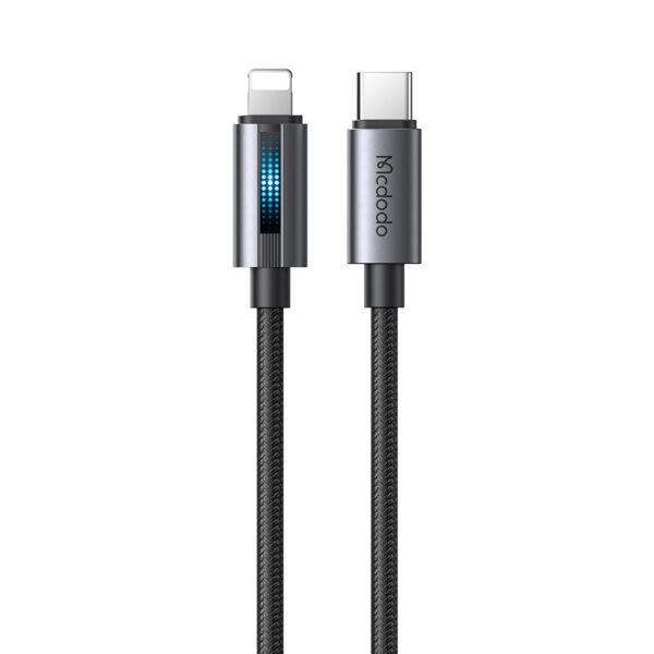 USB-C to Lightning Charging Cable with Breathing Light – Mcdodo CA-5710 – Bild 2