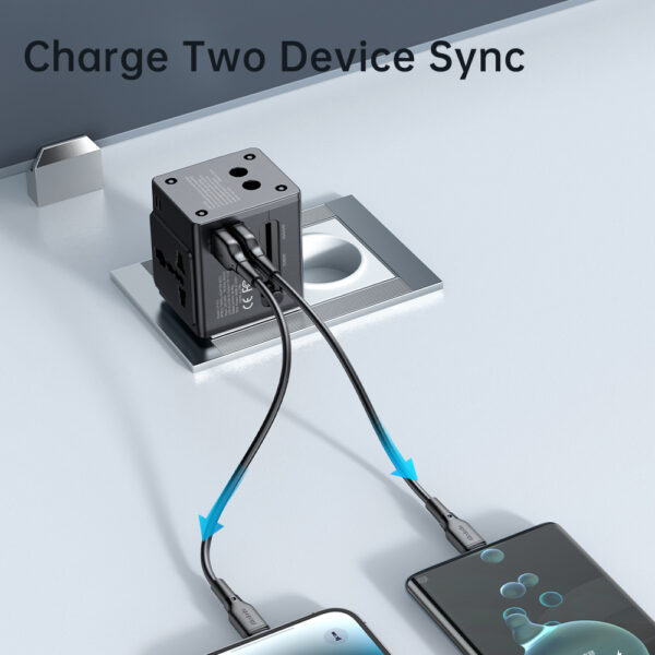 2.1A Universal Travel Adapter with Dual USB - Mcdodo CP-4120 – Bild 6