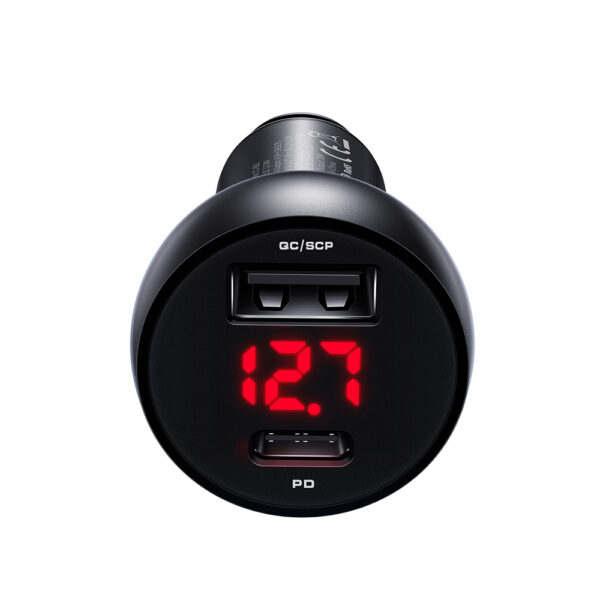 30W Car Charger with Digital Display (PD + 5A Fast Charging) - Mcdodo CC-6810 – Bild 3