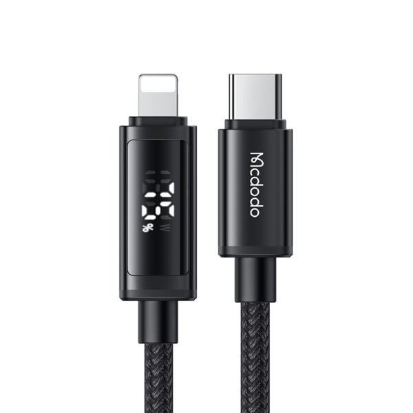 USB-C-zu-Lightning Kabel mit Dual-LED-Anzeige und 36W Schnellladung - Mcdodo CA-7990 – Bild 2