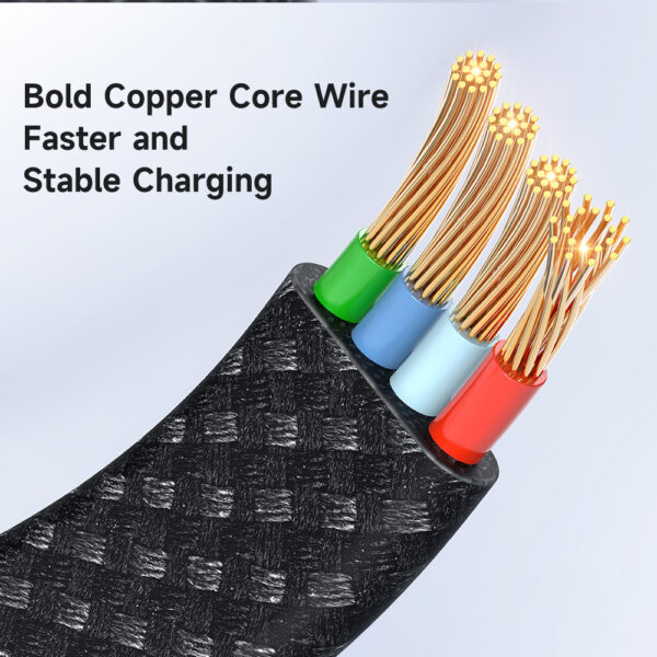 Lightning Charging Cable with Rhythm LED Indicator, 12W, 1.2m – Mcdodo CA-4970 – Bild 4