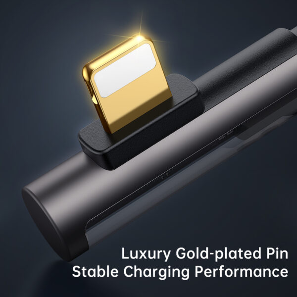 90° USB-C to Lightning Fast Charging Cable 1.2M – Mcdodo CA-3390 – Bild 6