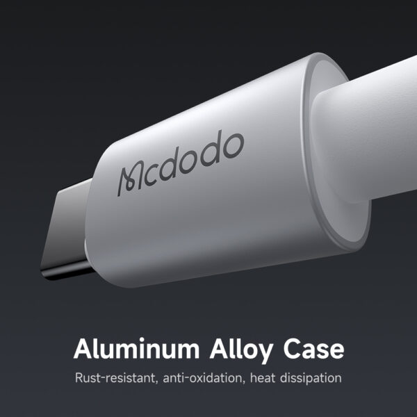 Transparente USB-C auf Lightning Ladekabel mit Ladestatusanzeige – Mcdodo CA-694, 36W, 1.2m – Bild 9