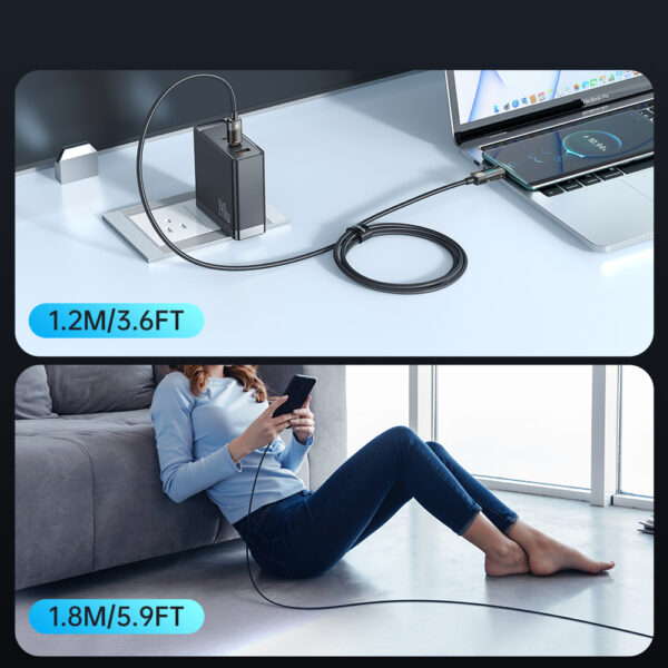 Mcdodo Digital Pro Auto Power Off Transparent Datenkabel für Lightning (1,2 m) – Bild 8
