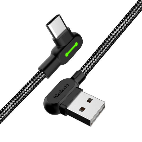 USB-A auf Type-C 90° Schnellladekabel 1,8 m – Mcdodo CA-5282 – Bild 2