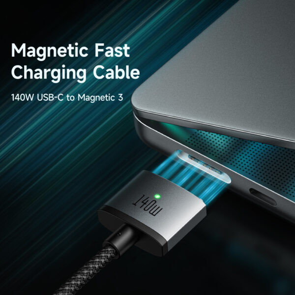 USB-C to Magsafe 3 Magnetic Charging Cable 140W , 2m - Mcdodo CA-1470 – Bild 2