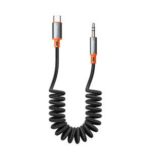 USB-C to 3.5mm Audio Coiled Cable 1.8m – Mcdodo CA-0900