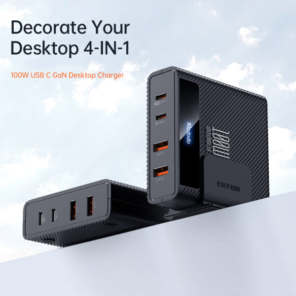 100W GaN Desktop Charging Station (4-Port) - Mcdodo CH-1802 – Bild 2