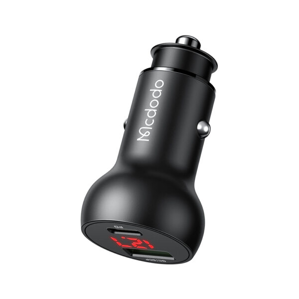 45W Digital Display Dual Car Charger – Mcdodo CC-7030 – Bild 2