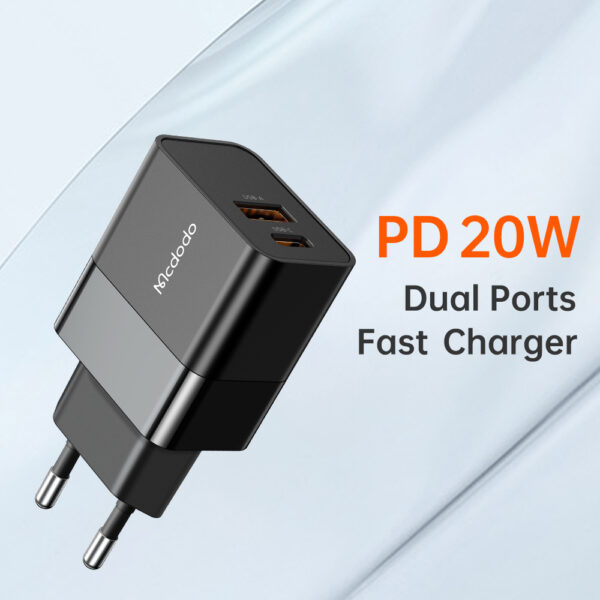 Mcdodo CH-195 | 20W Dual-Port Schnellladegerät (EU-Stecker) – Bild 2