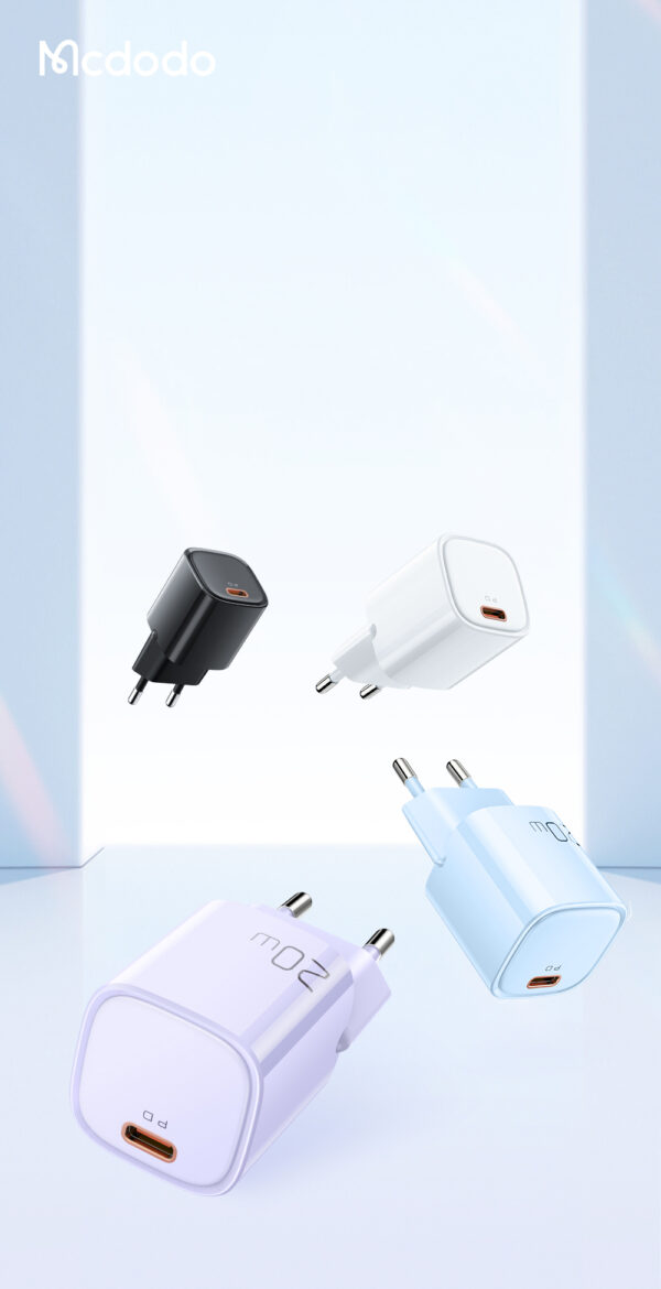 20W USB-C Schnellladegerät - Mcdodo CH-402 (EU-Stecker) – Bild 2