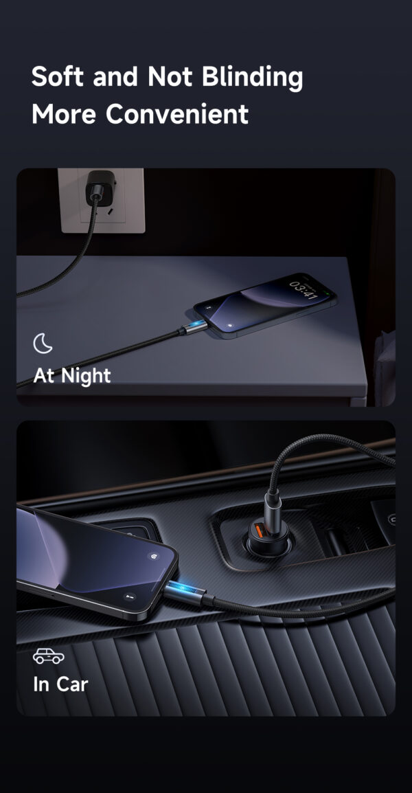 USB-A auf Lightning Ladekabel mit Atmungslicht – Mcdodo CA-5660 – Bild 12