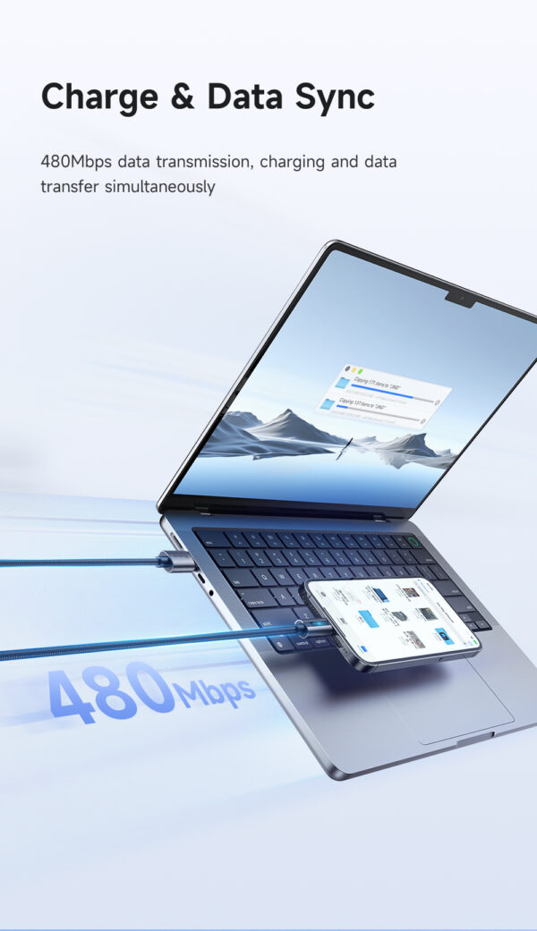 USB-A auf Lightning Ladekabel mit Atmungslicht – Mcdodo CA-5660 – Bild 14