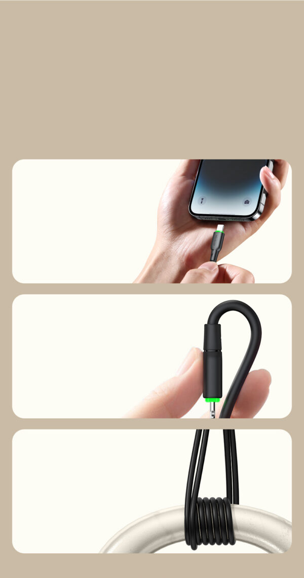 Mcdodo 3A Datenkabel für Lightning (1,2 m / 4 ft) – Bild 10