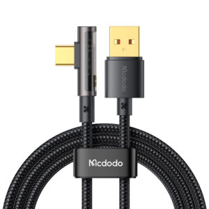 USB-A zu USB-C Schnellladekabel 1,2 m 100W, 6A, Transparentes Design – Mcdodo CA-338