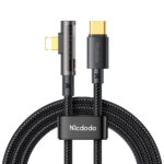 90° USB-C auf Lightning Schnellladekabel 1.2 m – McdodoCA-3390