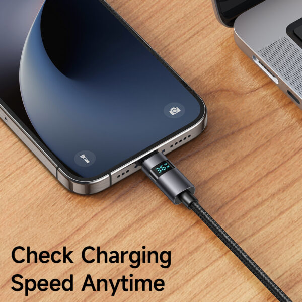 USB-C-zu-Lightning-Kabel mit horizontalem LED-Display, 36W Schnellladen, Mcdodo CA-6570 – Bild 4