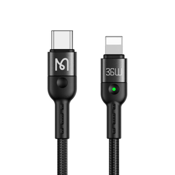 Spiralkabel USB-C auf Lightning 1,8 m - Mcdodo CA-1960 – Bild 2