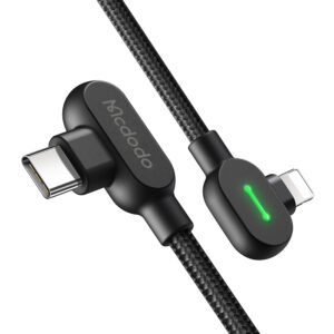 90° Type-C to Lightning PD Fast Charging Cable 1.8m, 36W – Mcdodo CA-7371