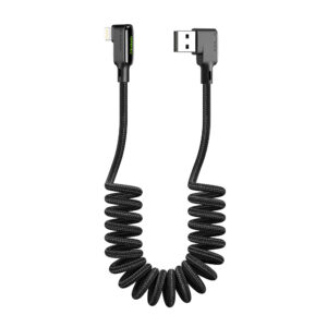 USB-A to Lightning Coiled Charging Cable 1.8m - Mcdodo CA-7300