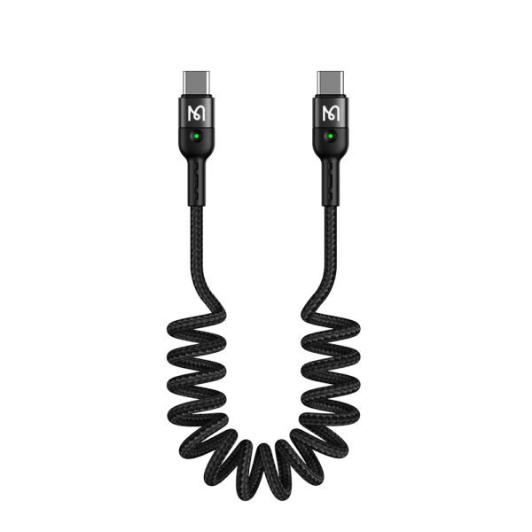 USB-C to USB-C Spiral Charging Cable 1.8m  60W – Mcdodo CA-7860