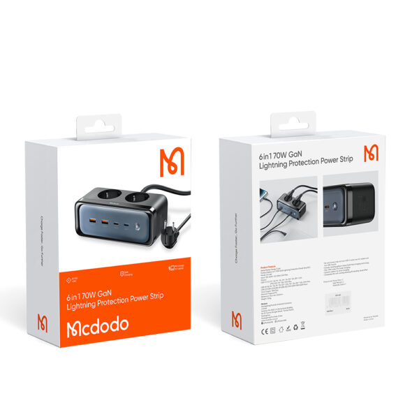 6-in-1 70W GaN Schnellladegerät – Mcdodo CH-4610 – Bild 17