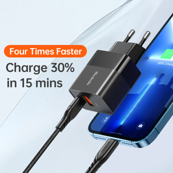 Mcdodo CH-195 | 20W Dual-Port Schnellladegerät (EU-Stecker) – Bild 4