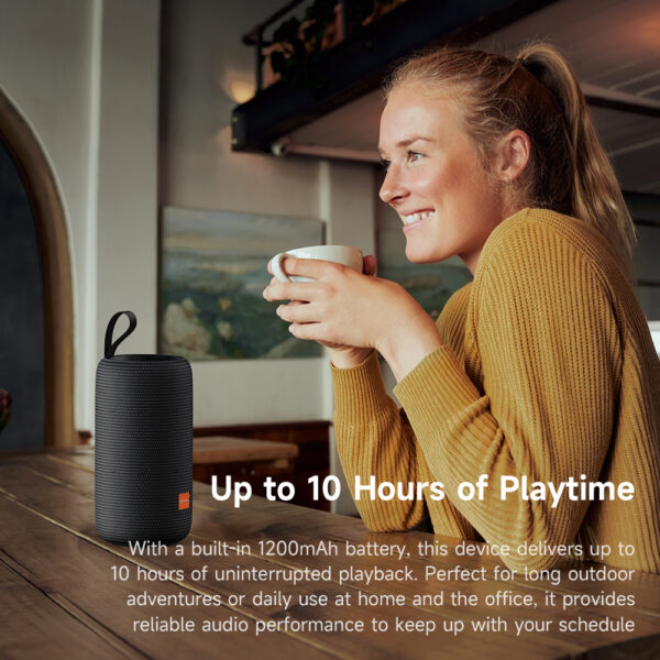 Tragbarer Bluetooth-Lautsprecher mit Farblichtern - Mcdodo BS-1410 – Bild 7