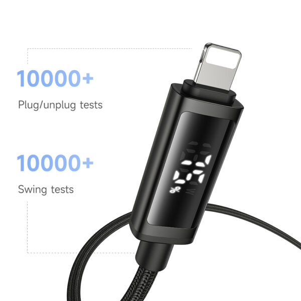 USB-C-zu-Lightning Kabel mit Dual-LED-Anzeige und 36W Schnellladung - Mcdodo CA-7990 – Bild 5
