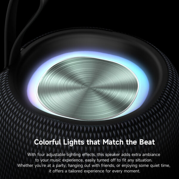 Portable Bluetooth Speaker with Colorful Lights - Mcdodo BS-1410 – Bild 6